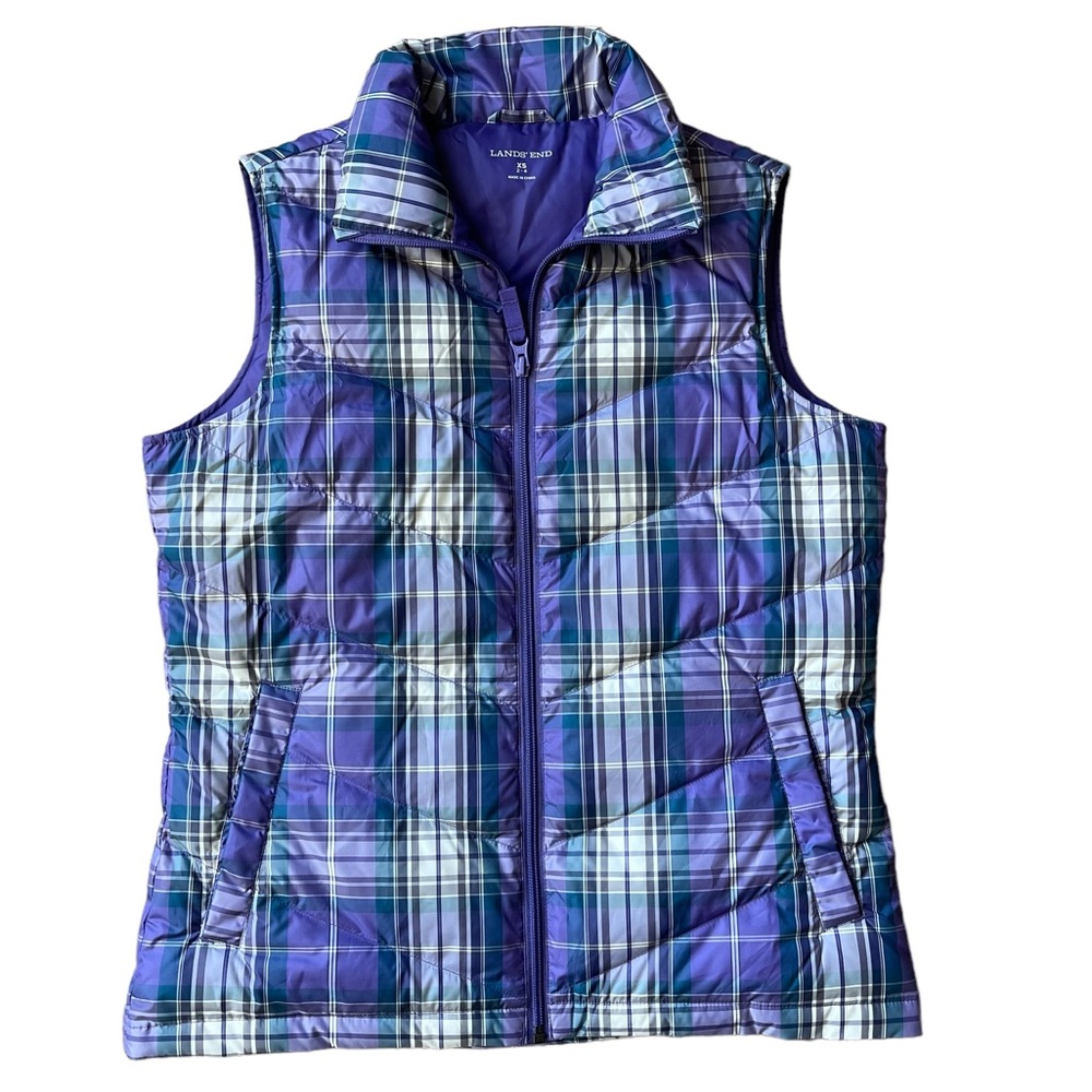 Lands’ End Vest Down Feathers